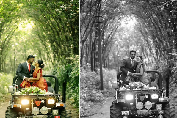 Kerala Hindu wedding photography 